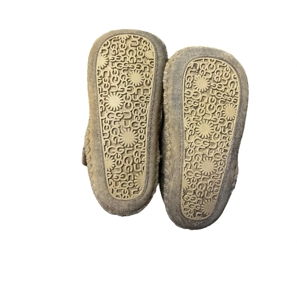 🐾 UGG Baby Leopard Booties‎ 4/5 – Shearling Fur Cozy Boots